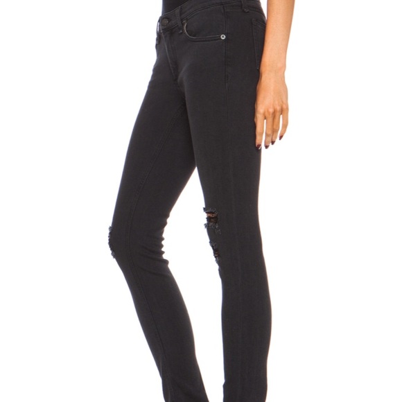 Distressed Rag & Bone Skinny Jeans - Picture 8 of 8